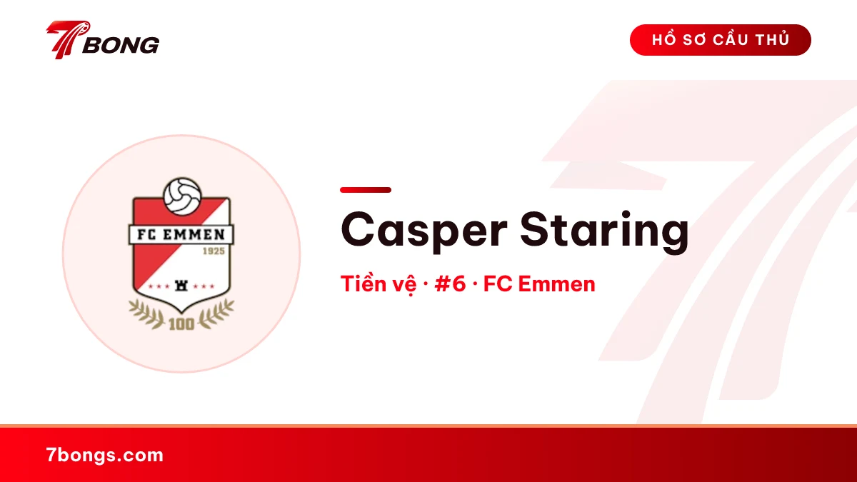 Casper Staring — FC Emmen