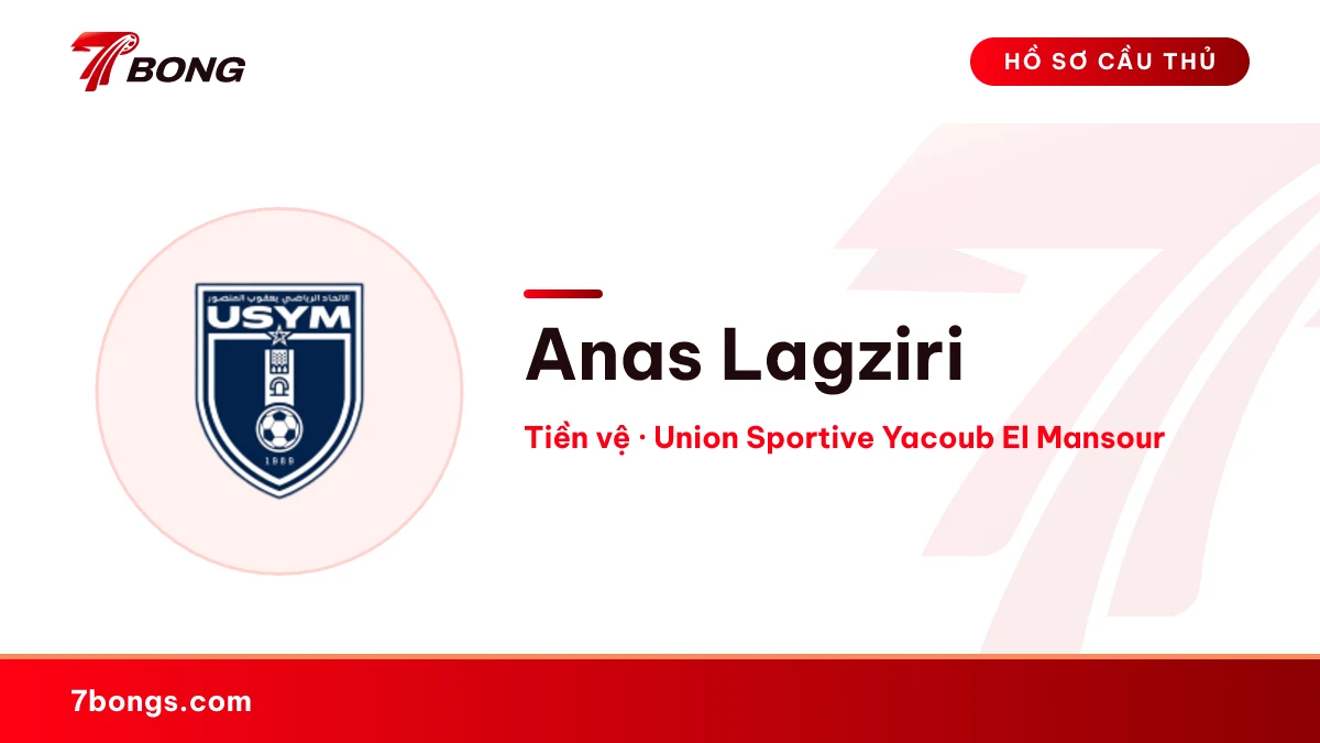 Anas Lagziri — Union Sportive Yacoub El Mansour