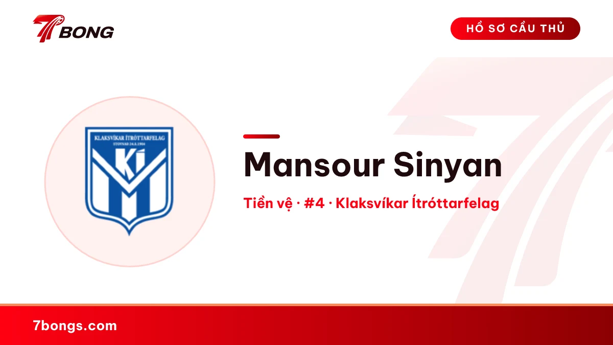 Mansour Sinyan — Klaksvíkar Ítróttarfelag