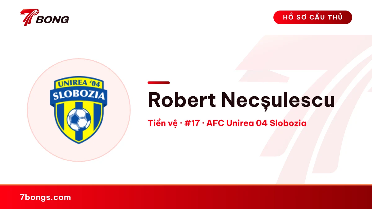 Robert Necșulescu — AFC Unirea 04 Slobozia
