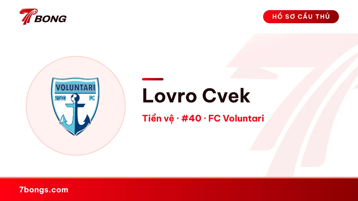 Lovro Cvek — FC Voluntari