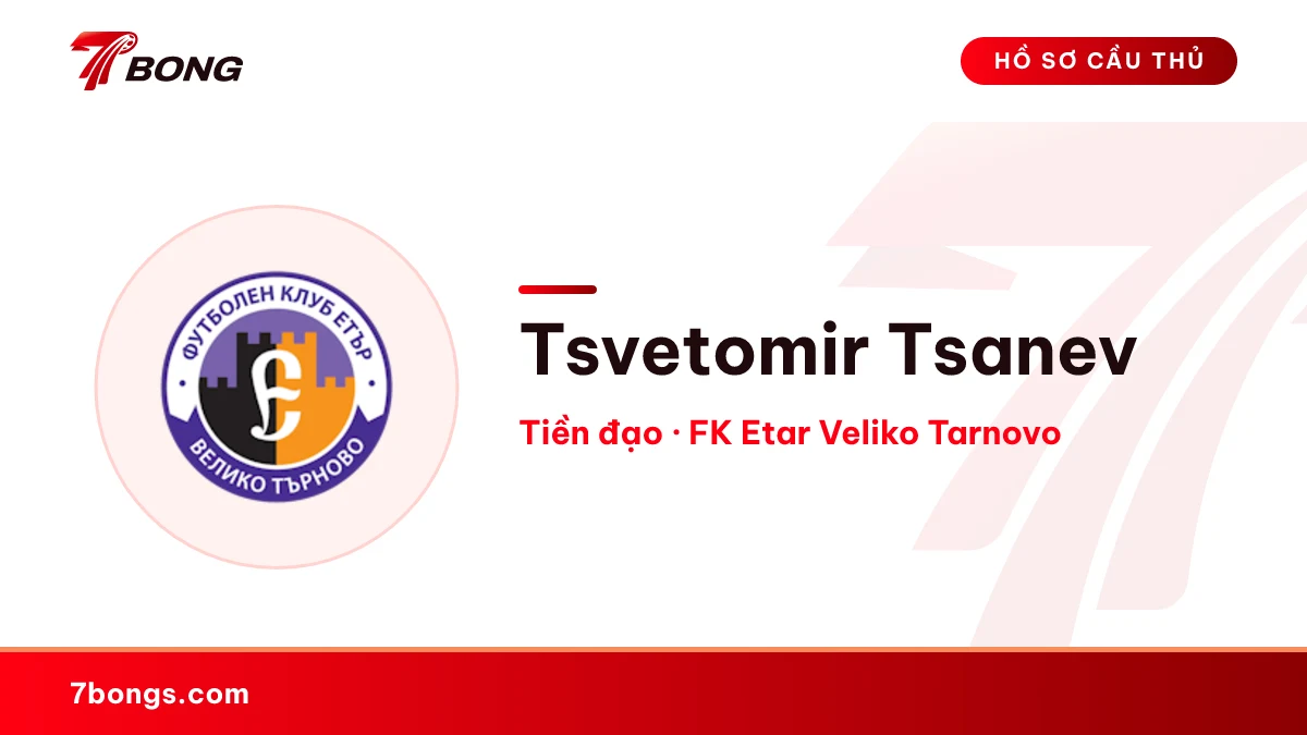 Tsvetomir Tsanev — FK Etar Veliko Tarnovo