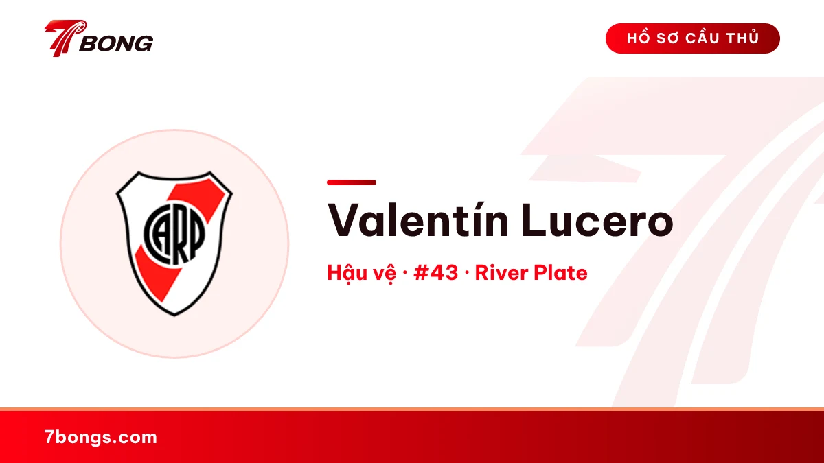 Valentín Lucero — River Plate