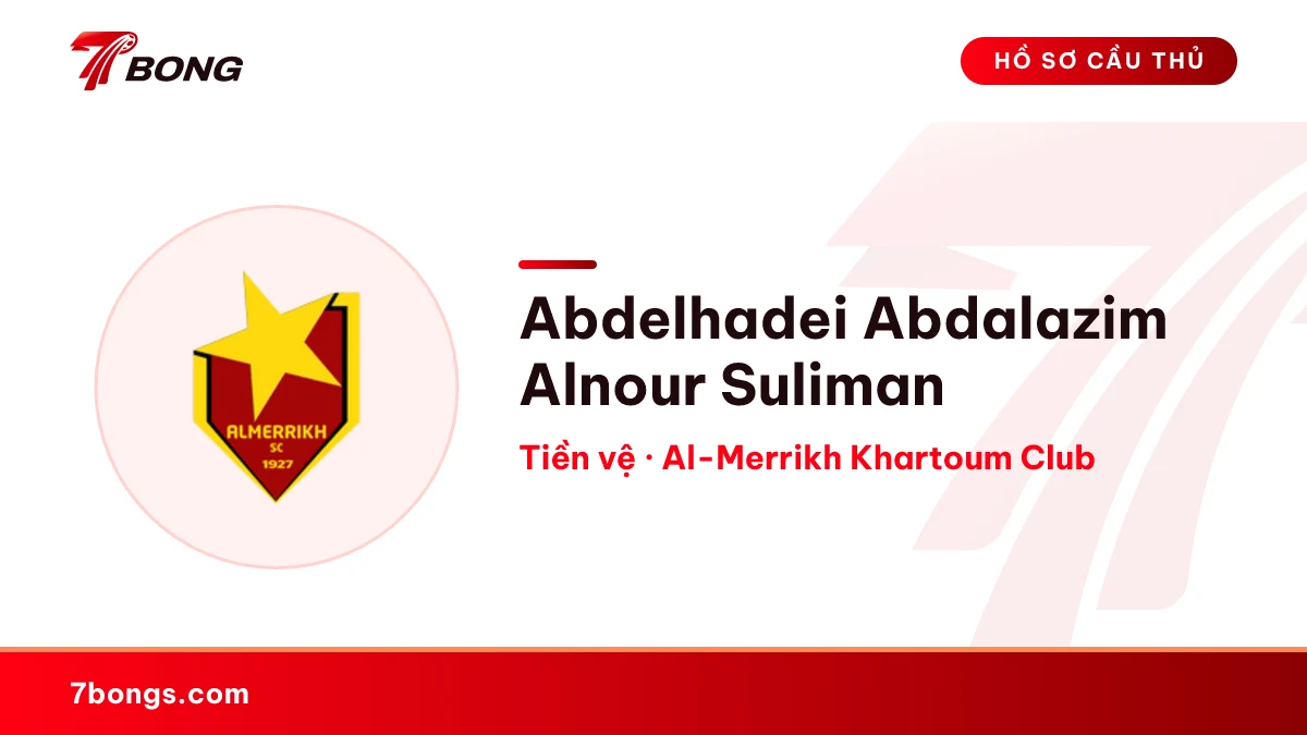 Abdelhadei Abdalazim  Alnour Suliman — Al-Merrikh Khartoum Club