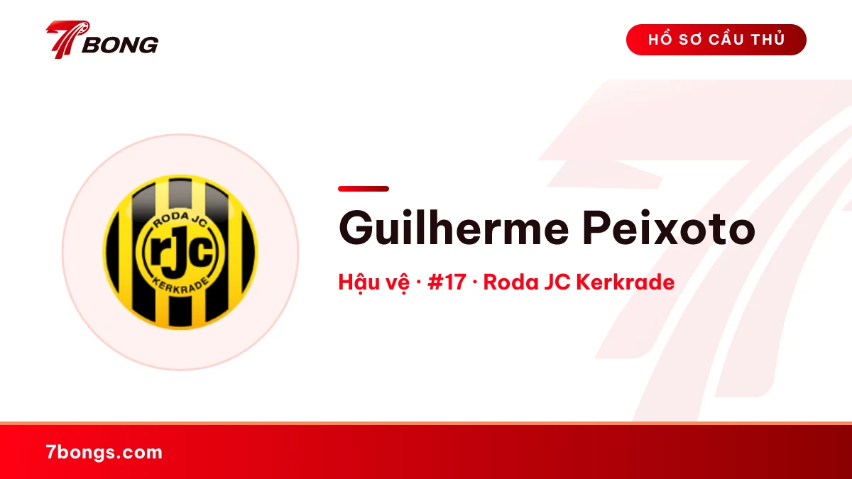 Guilherme Peixoto — Roda JC Kerkrade