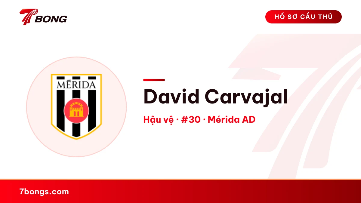 David Carvajal — Mérida AD