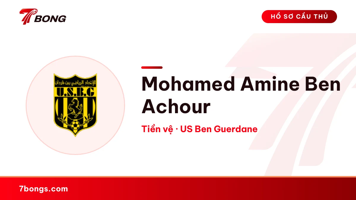Mohamed Amine Ben Achour — US Ben Guerdane