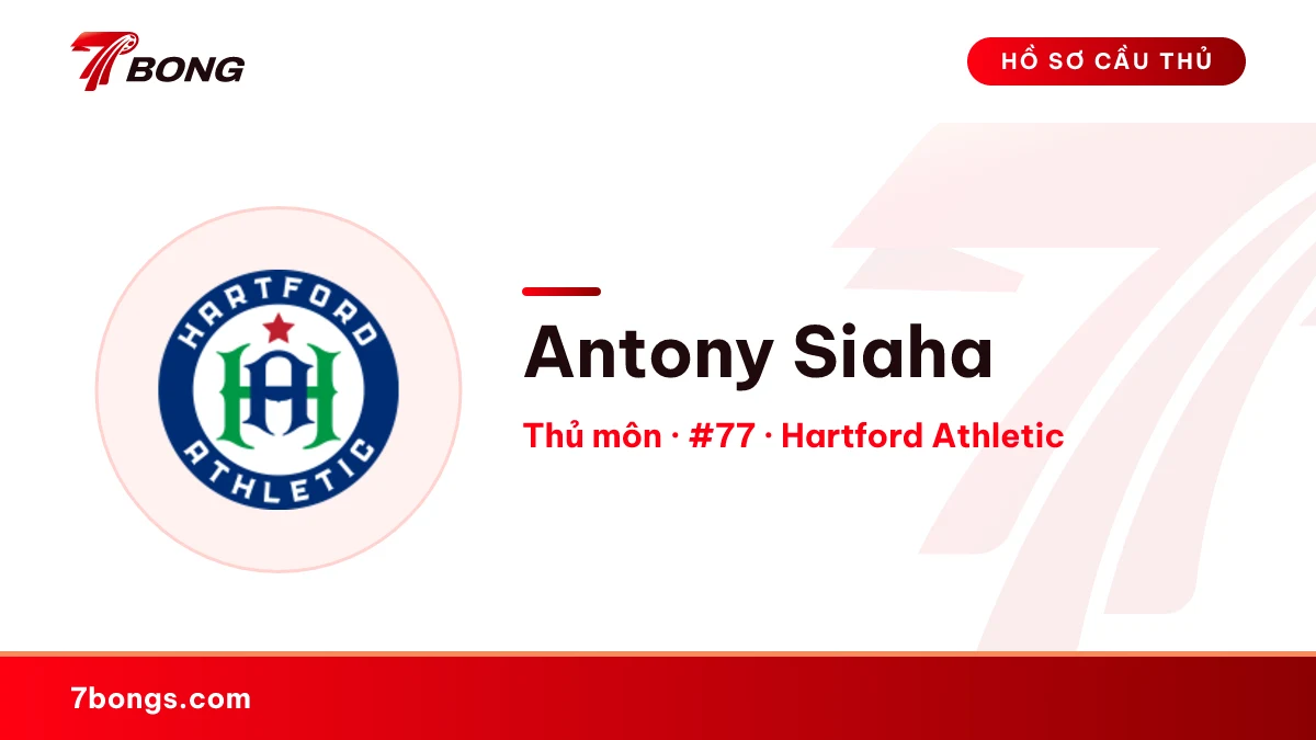 Antony Siaha — Hartford Athletic