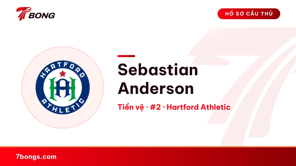 Sebastian Anderson — Hartford Athletic