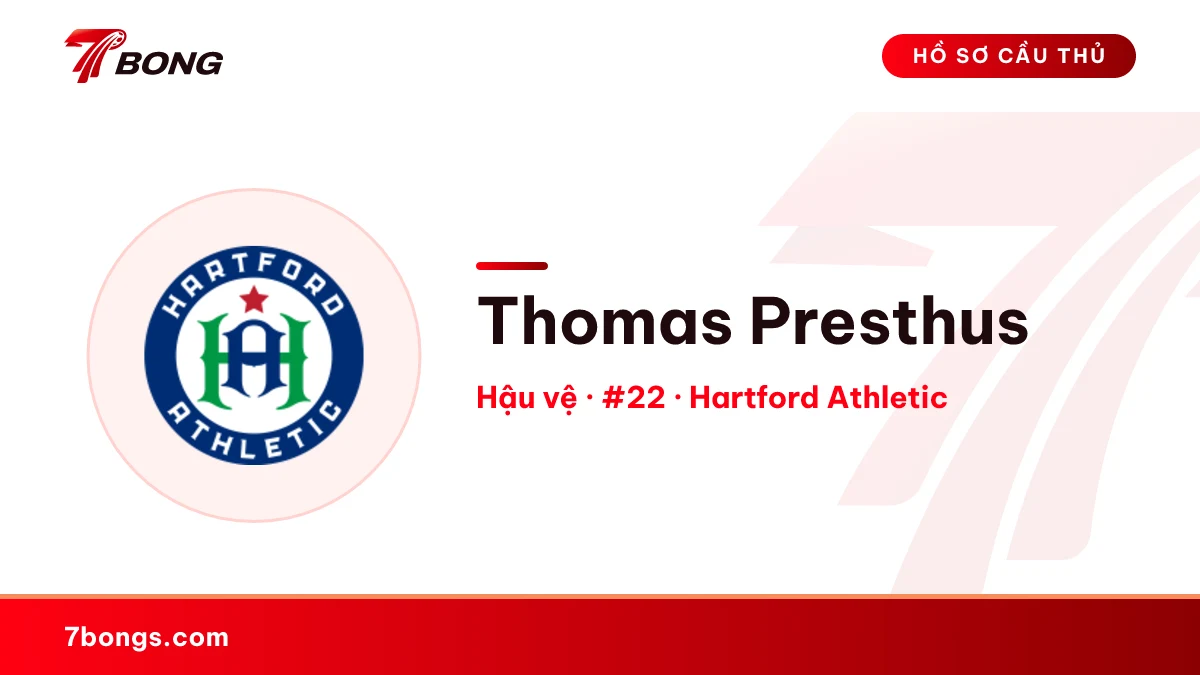 Thomas Presthus — Hartford Athletic