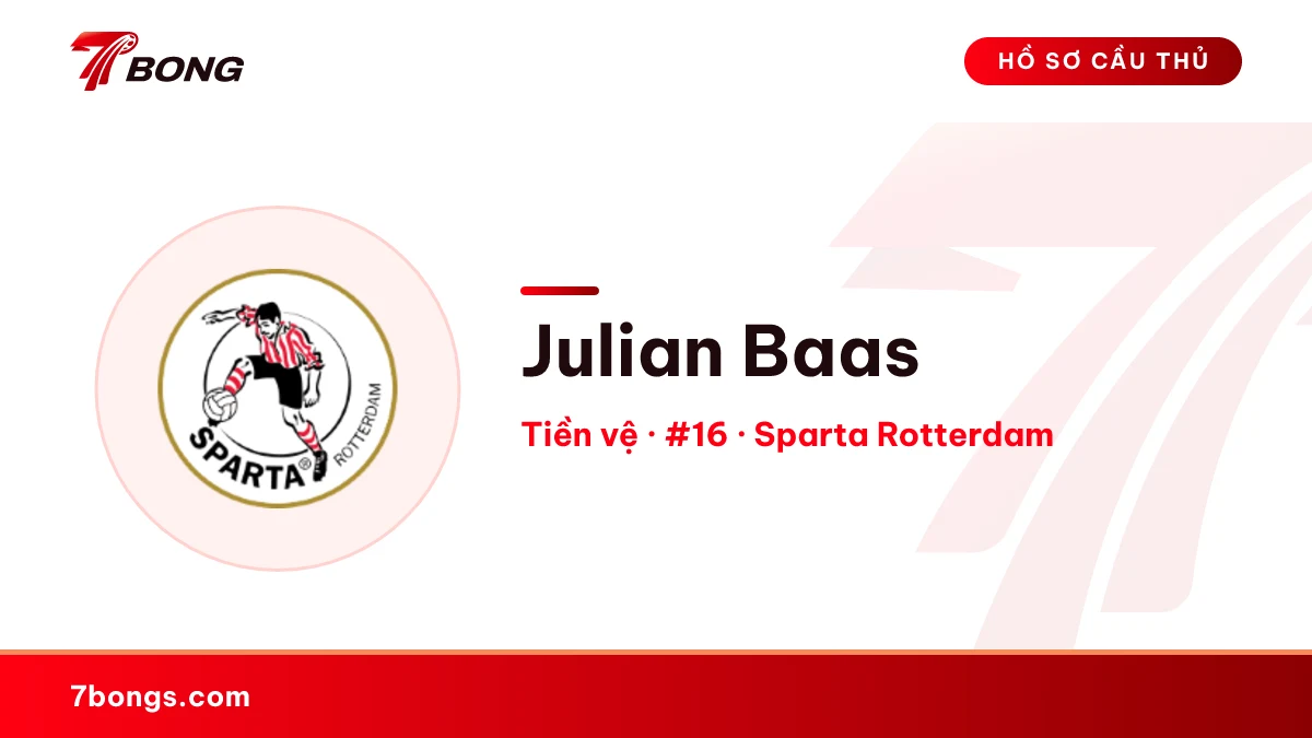 Julian Baas — Sparta Rotterdam