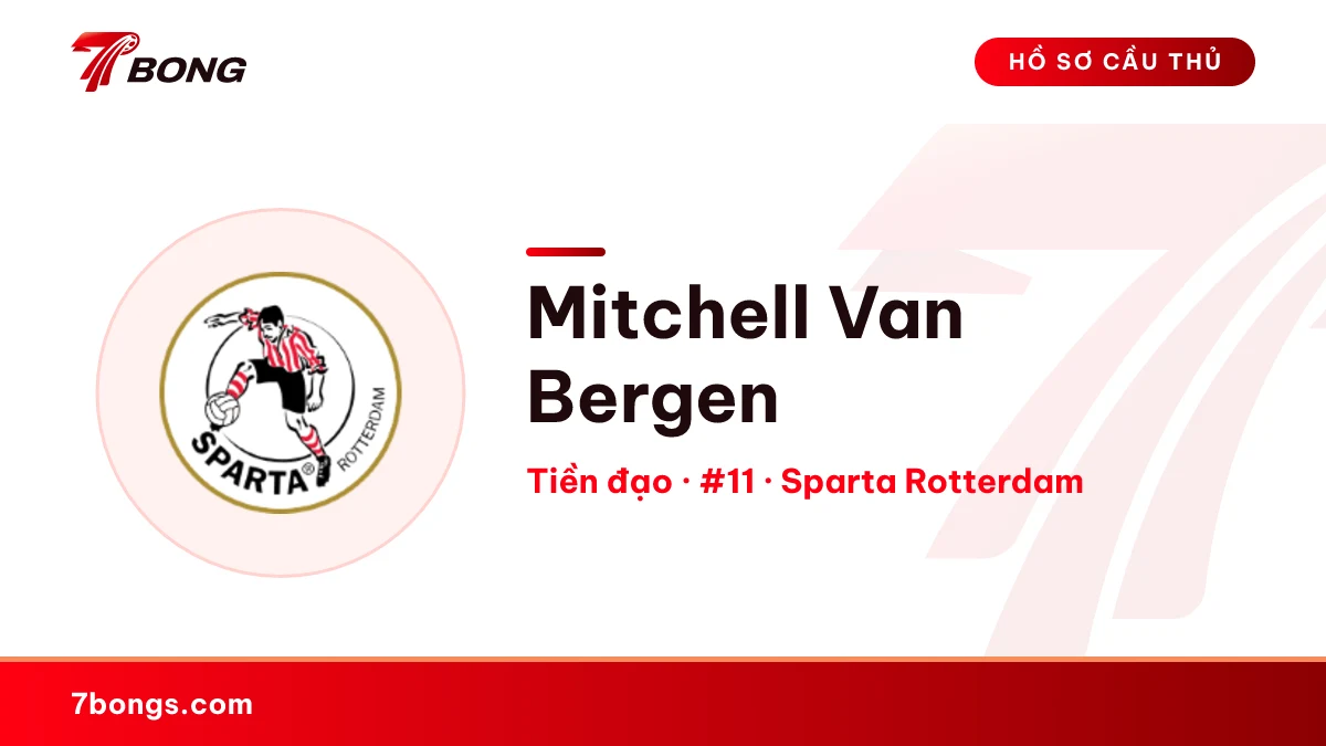 Mitchell Van Bergen — Sparta Rotterdam