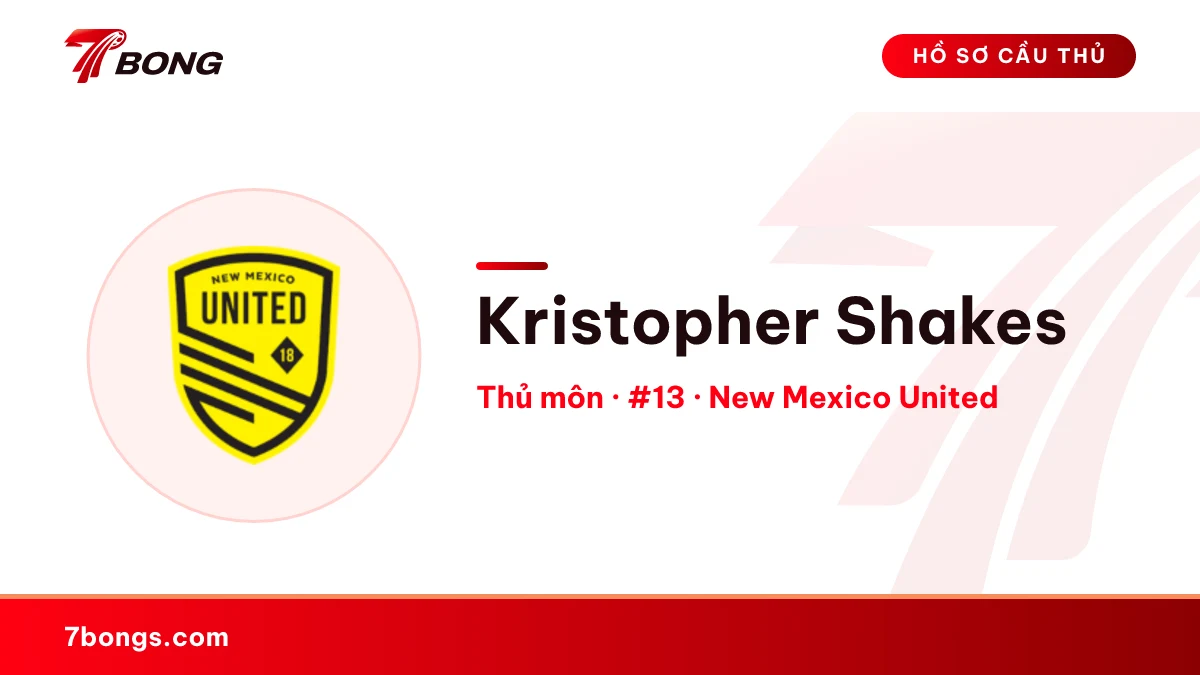 Kristopher Shakes — New Mexico United