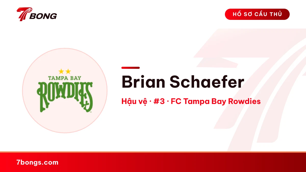 Brian Schaefer — FC Tampa Bay Rowdies