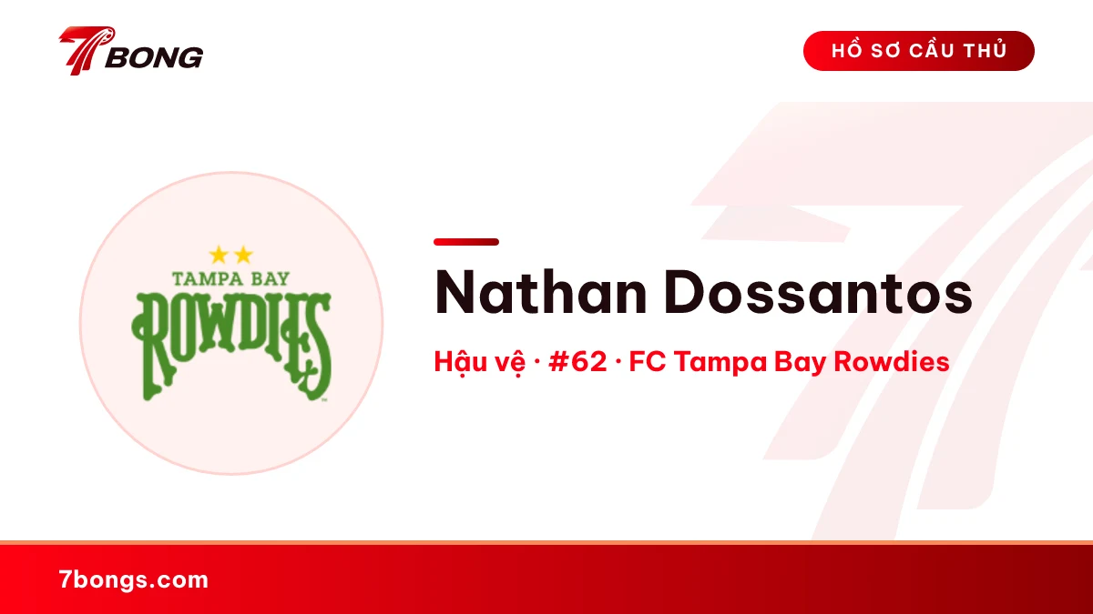 Nathan Dossantos — FC Tampa Bay Rowdies