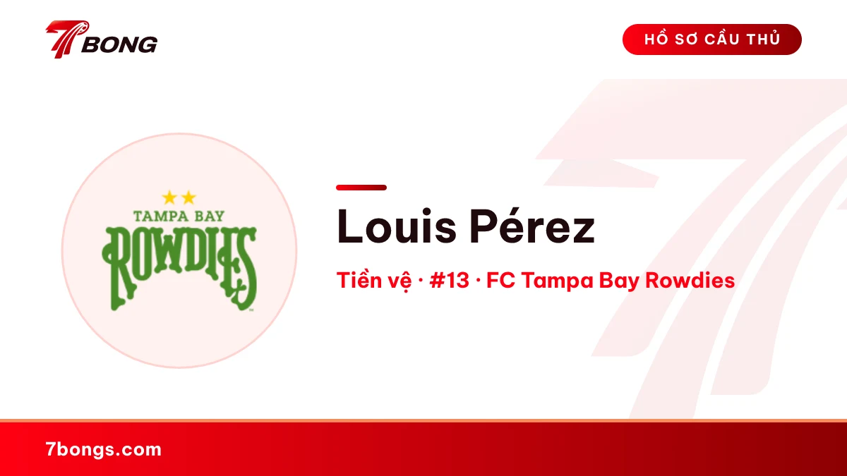 Louis Pérez — FC Tampa Bay Rowdies