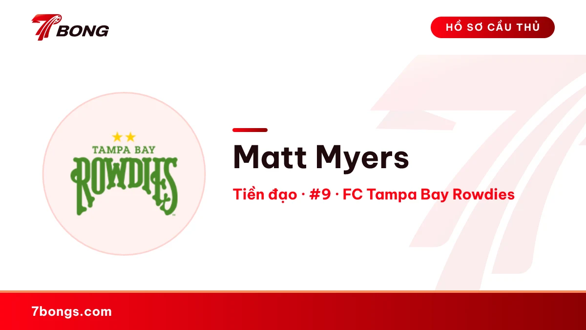 Matt Myers — FC Tampa Bay Rowdies