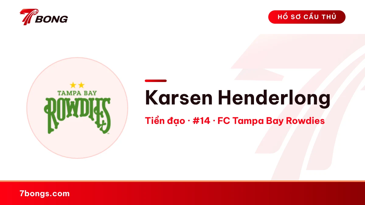 Karsen Henderlong — FC Tampa Bay Rowdies