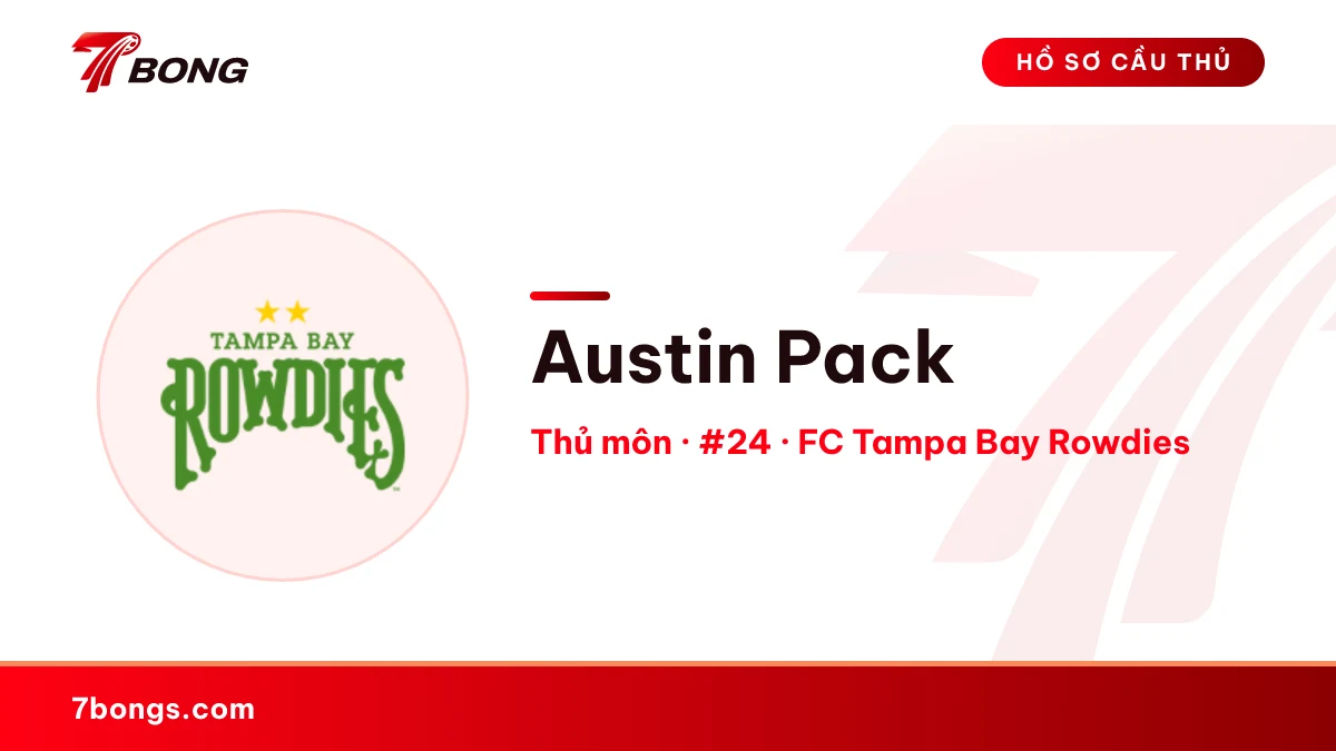 Austin Pack — FC Tampa Bay Rowdies