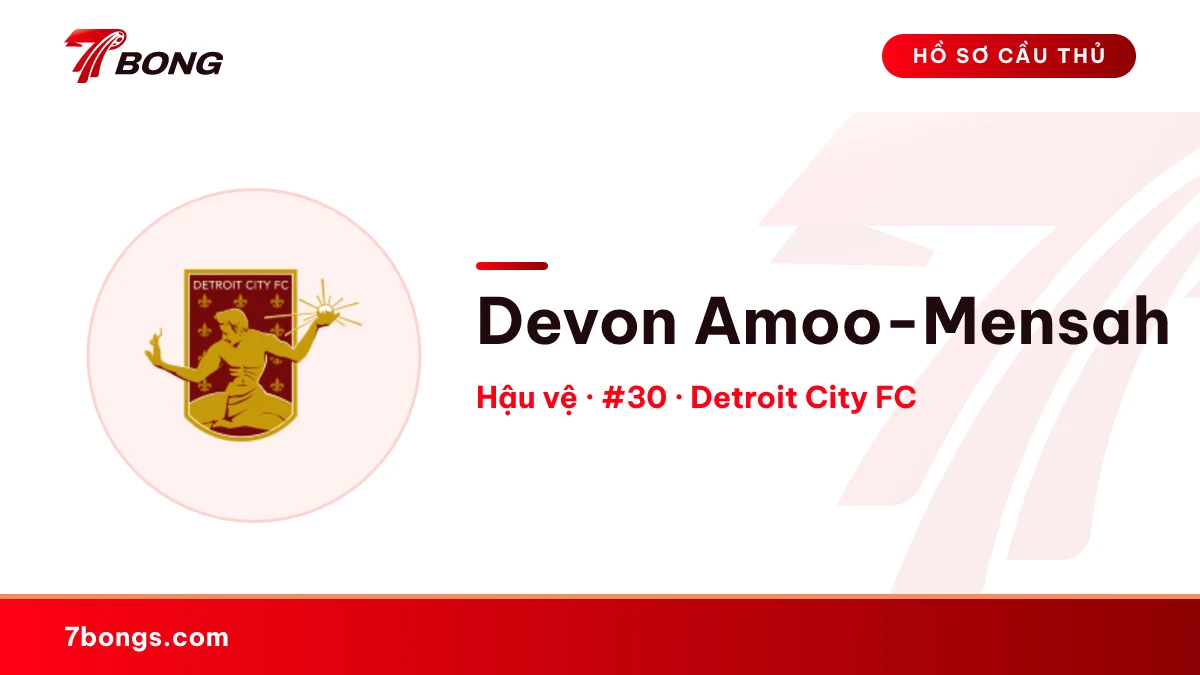 Devon Amoo-Mensah — Detroit City FC