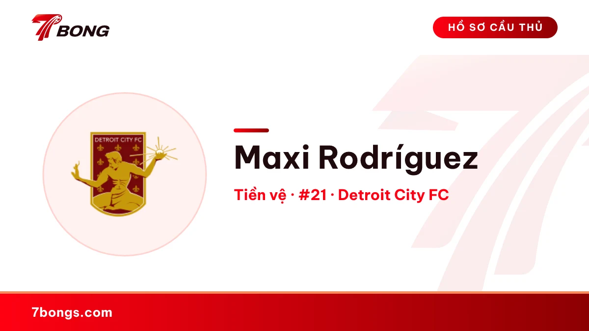 Maxi Rodríguez — Detroit City FC