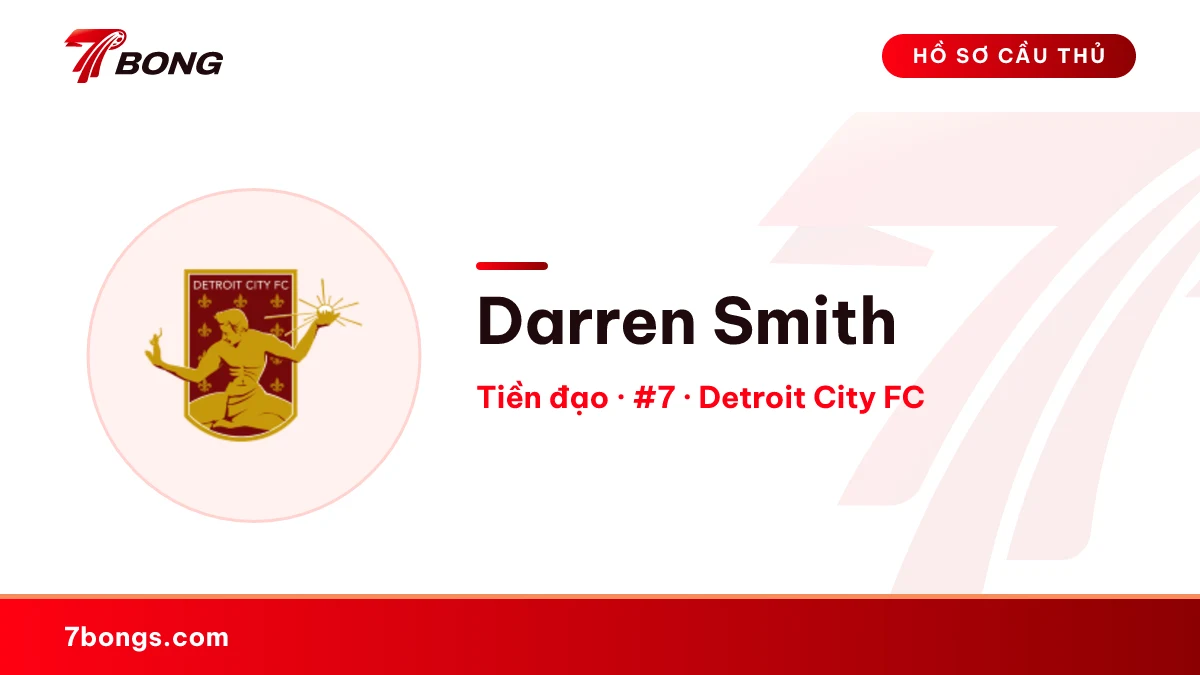 Darren Smith — Detroit City FC