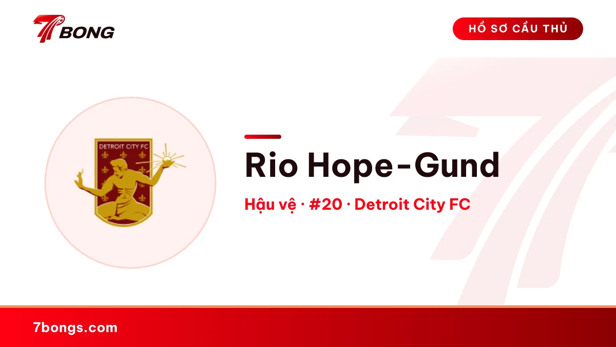 Rio Hope-Gund — Detroit City FC