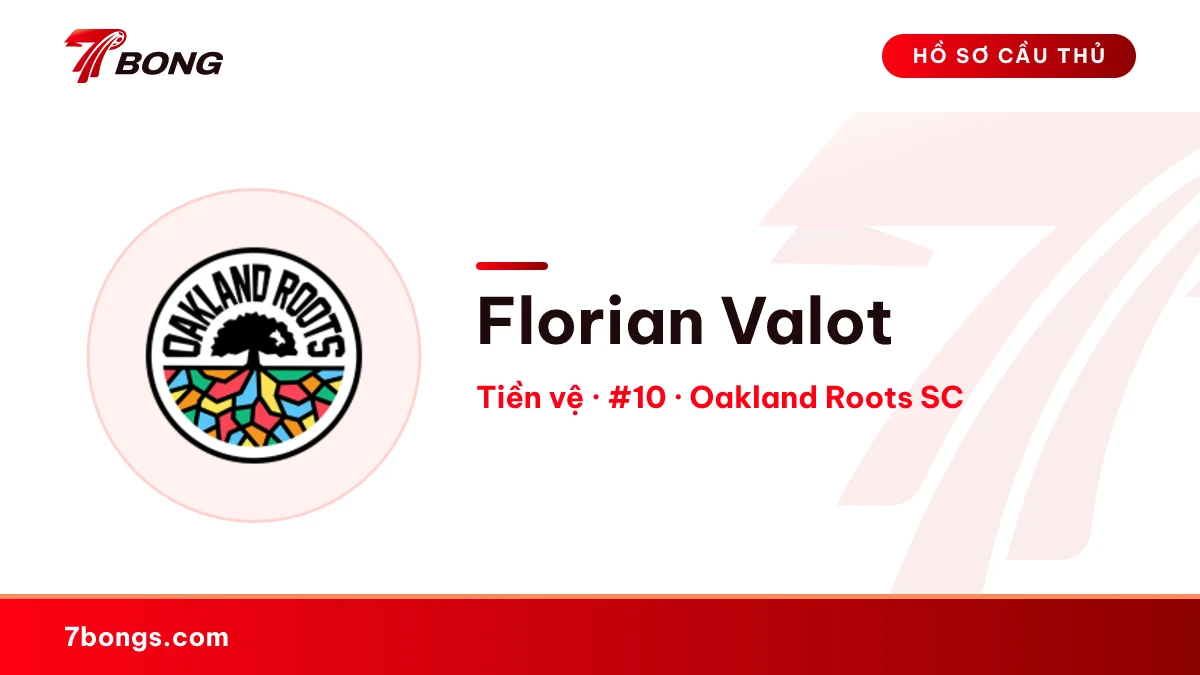 Florian Valot — Oakland Roots SC