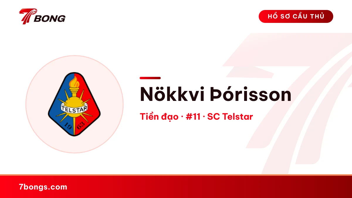 Nökkvi Þórisson — SC Telstar