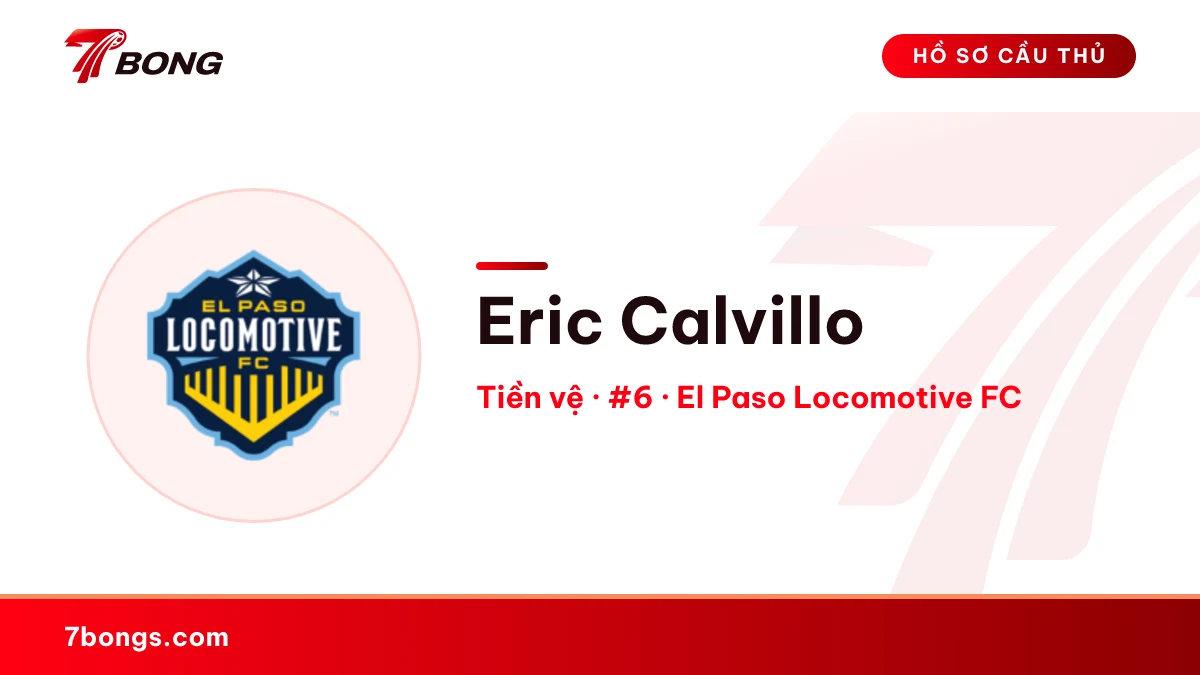 Eric Calvillo — El Paso Locomotive FC