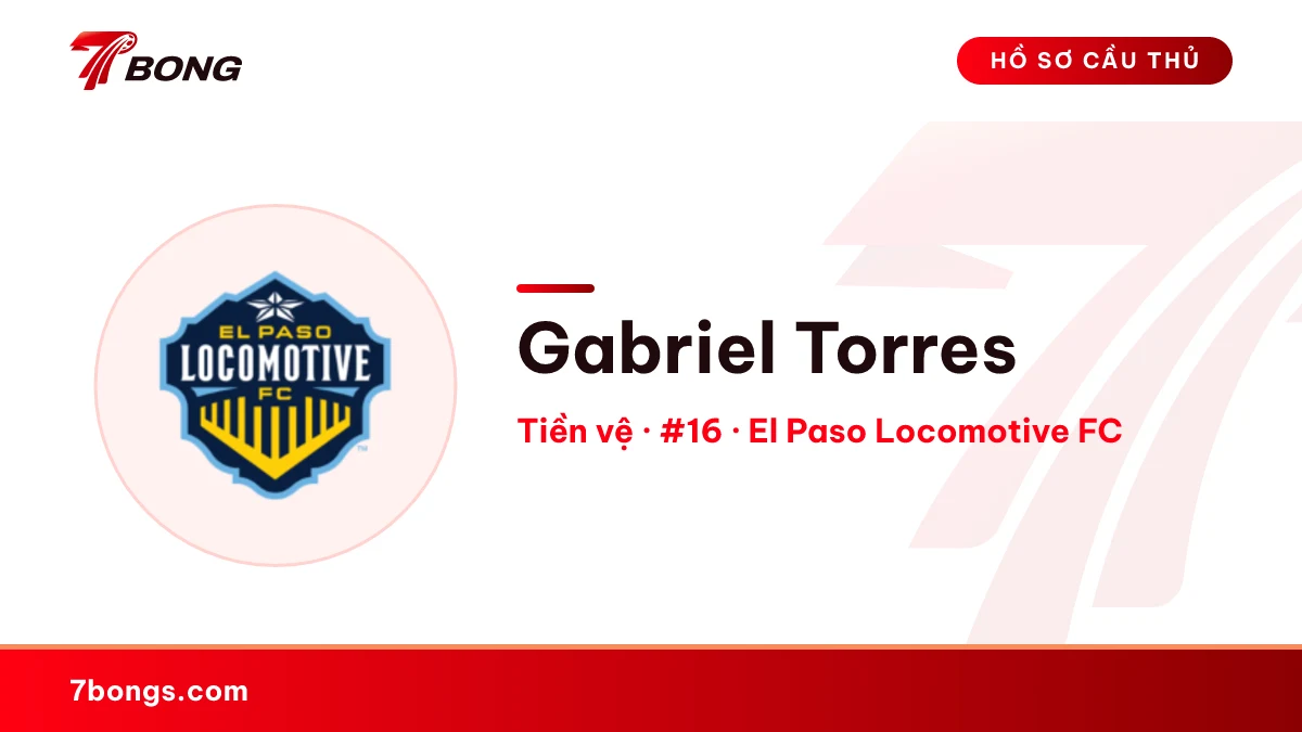 Gabriel Torres — El Paso Locomotive FC