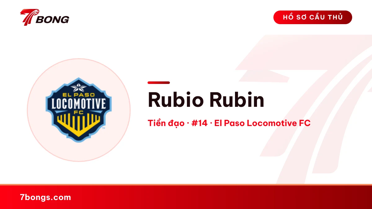 Rubio Rubin — El Paso Locomotive FC