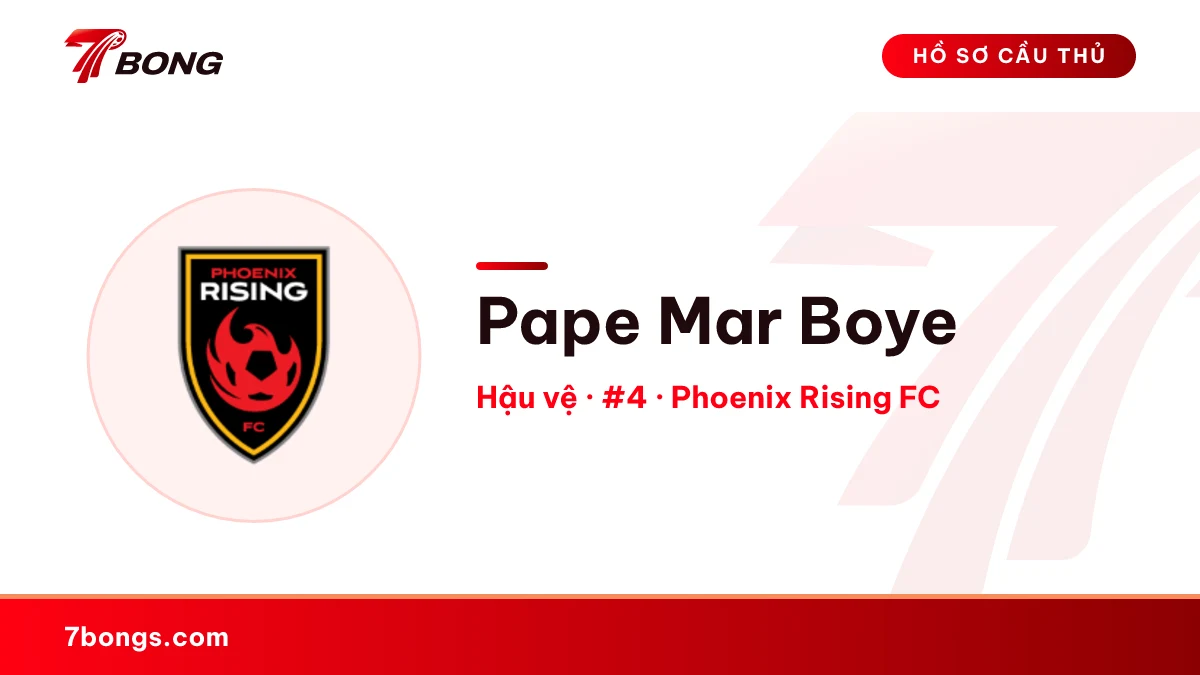 Pape Mar Boye — Phoenix Rising FC