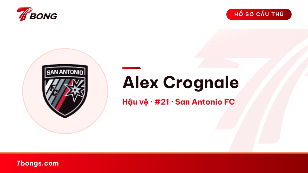 Alex Crognale — San Antonio FC