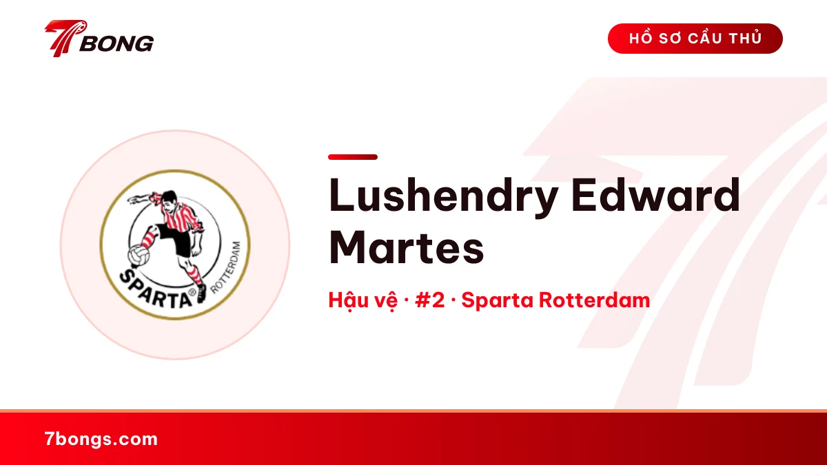 Lushendry Edward Martes — Sparta Rotterdam
