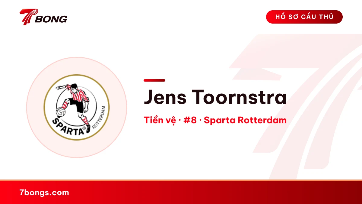 Jens Toornstra — Sparta Rotterdam