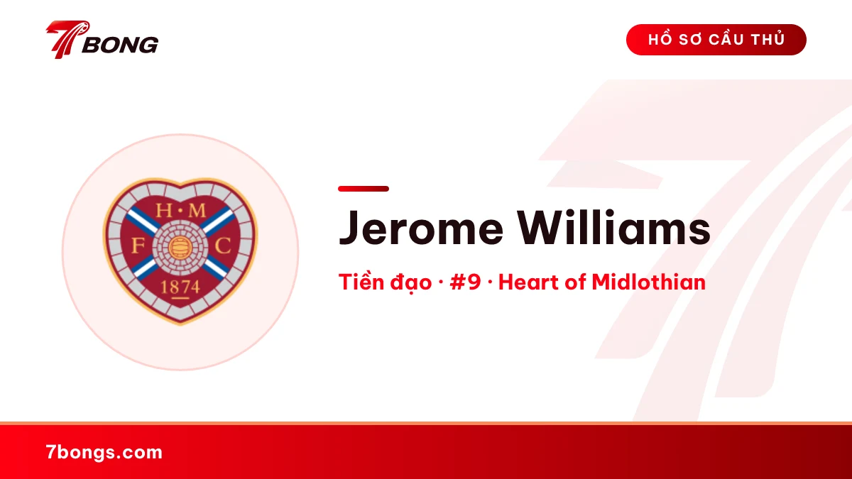 Jerome Williams — Heart of Midlothian