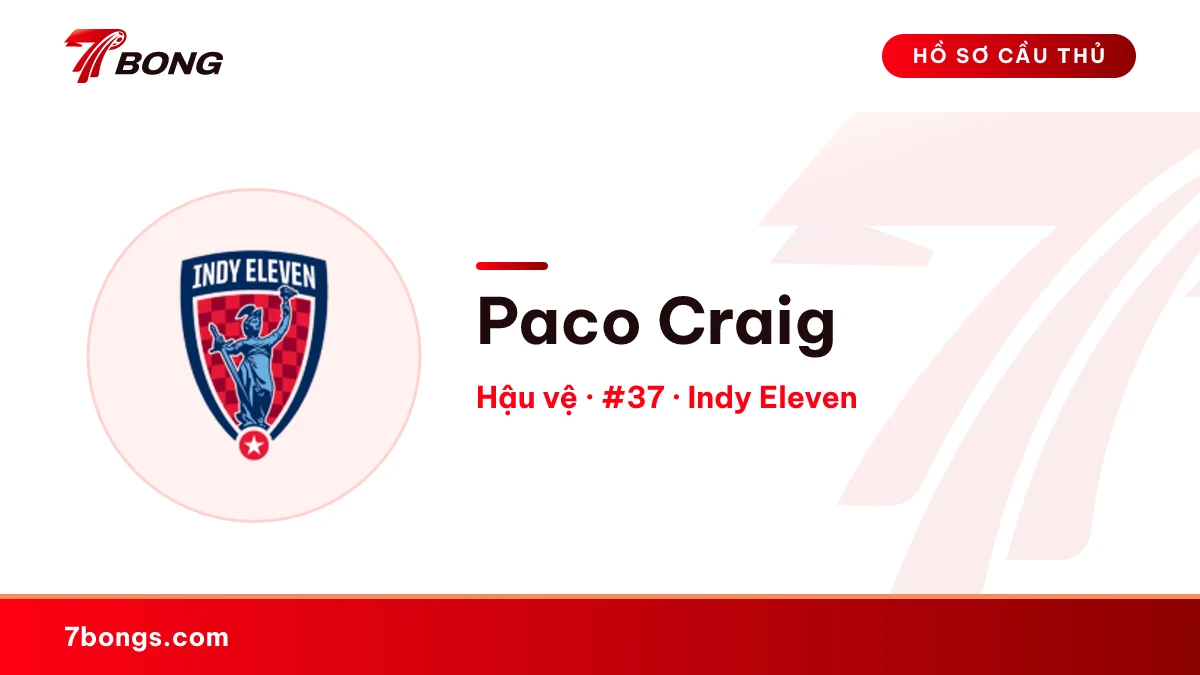 Paco Craig — Indy Eleven