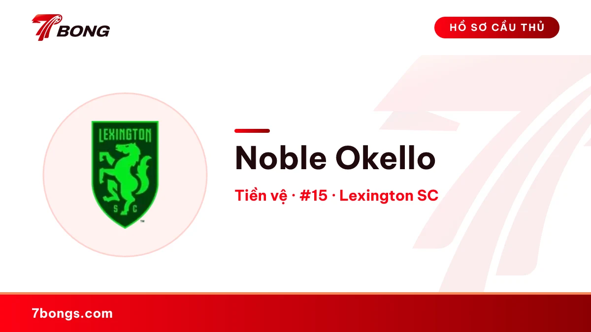Noble Okello — Lexington SC