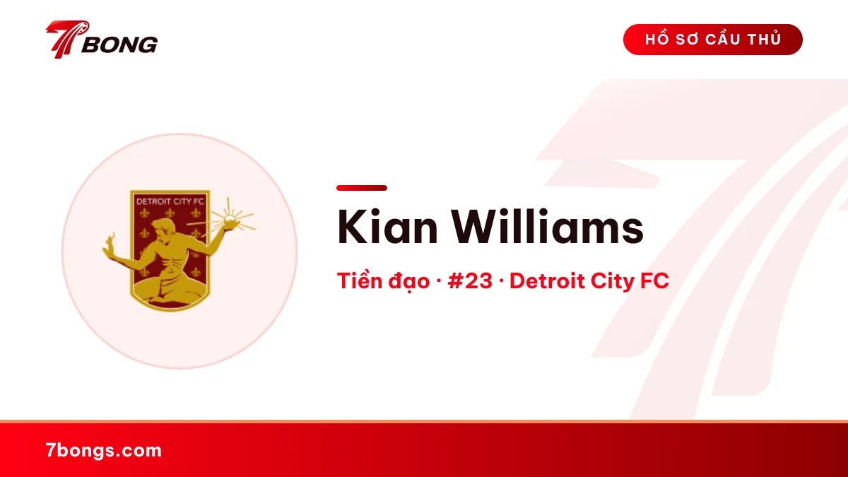 Kian Williams — Detroit City FC