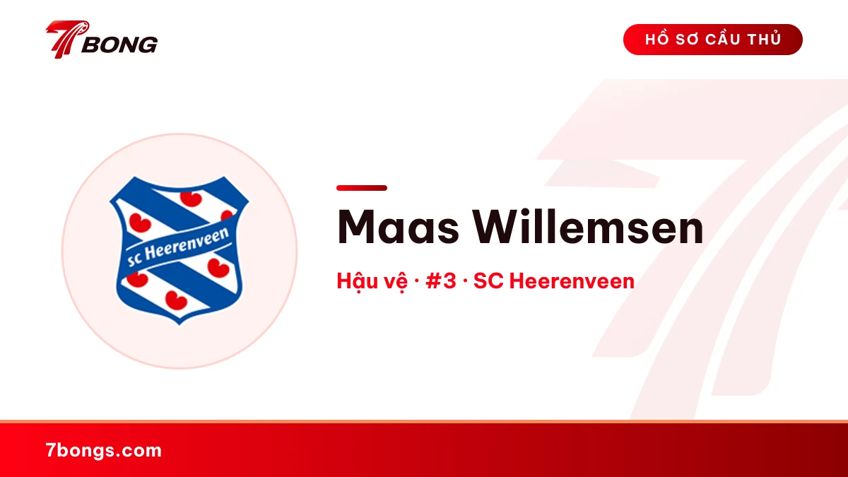 Maas Willemsen — SC Heerenveen