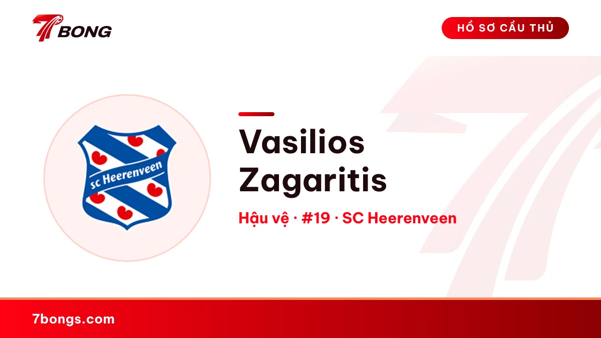 Vasilios Zagaritis — SC Heerenveen