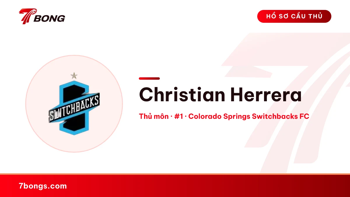 Christian Herrera — Colorado Springs Switchbacks FC