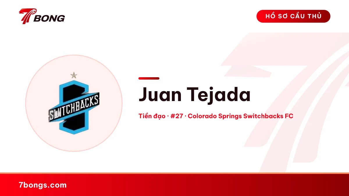 Juan Tejada — Colorado Springs Switchbacks FC