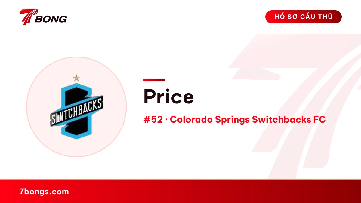 Price — Colorado Springs Switchbacks FC