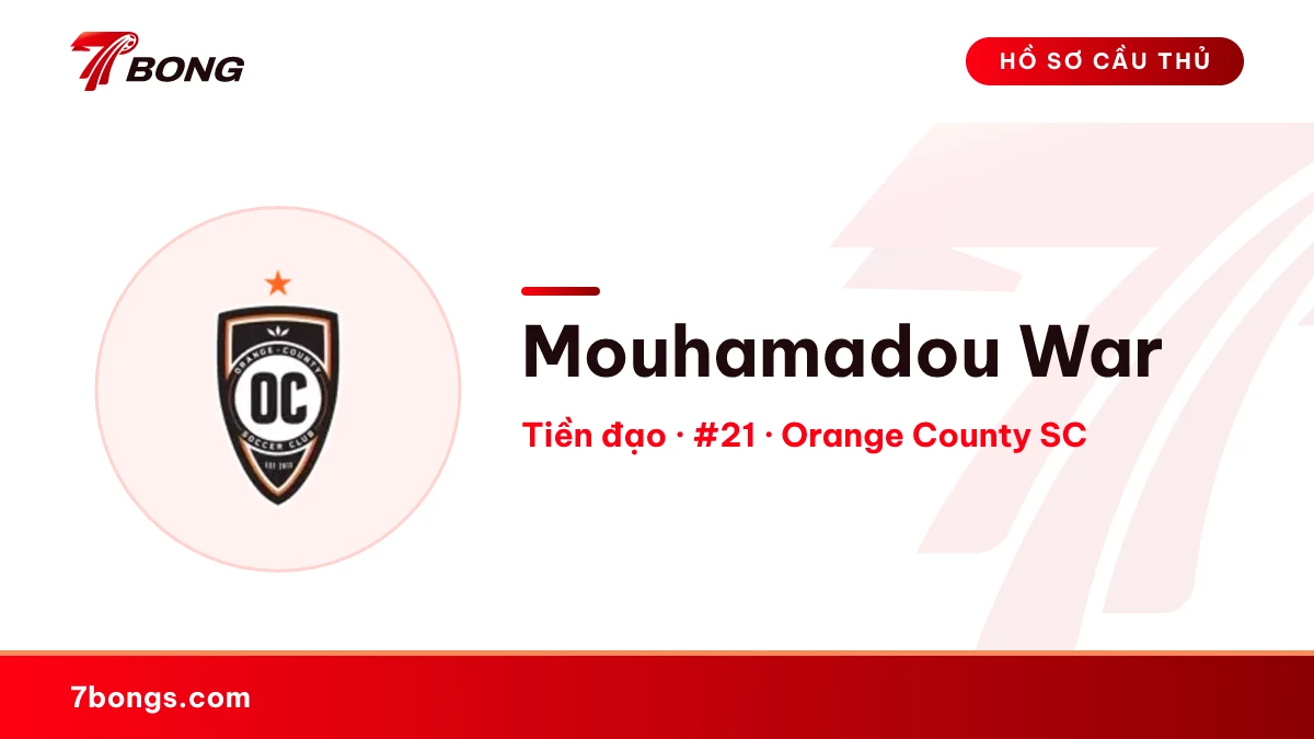 Mouhamadou War — Orange County SC