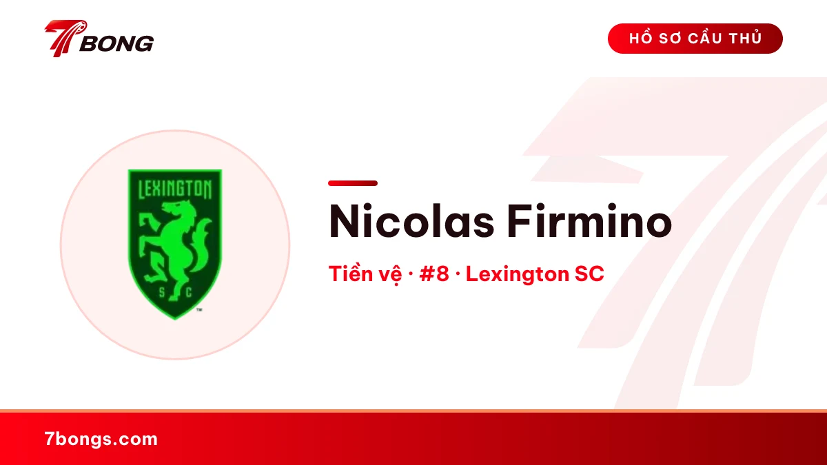 Nicolas Firmino — Lexington SC