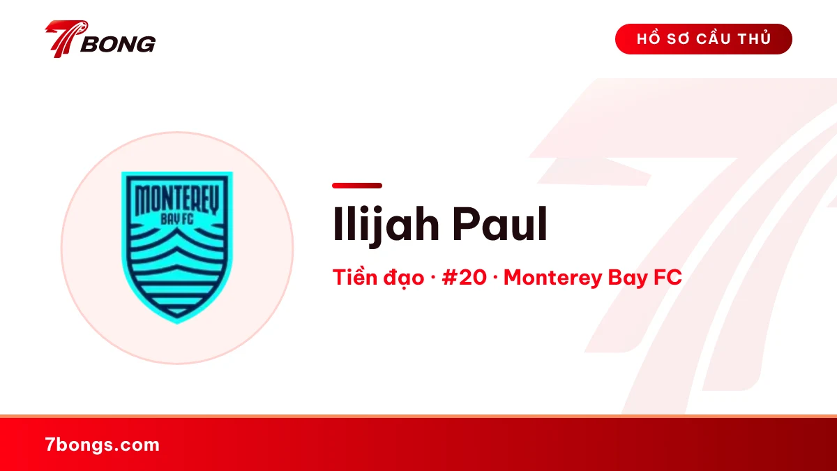 Ilijah Paul — Monterey Bay FC