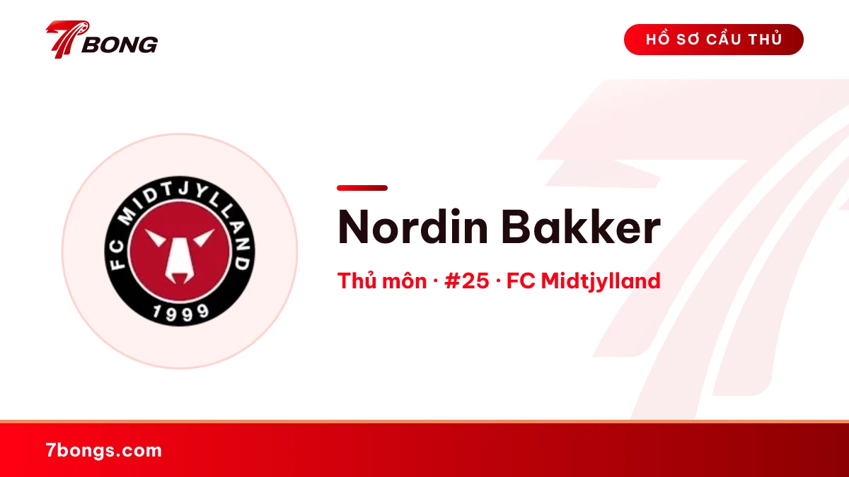 Nordin Bakker — FC Midtjylland