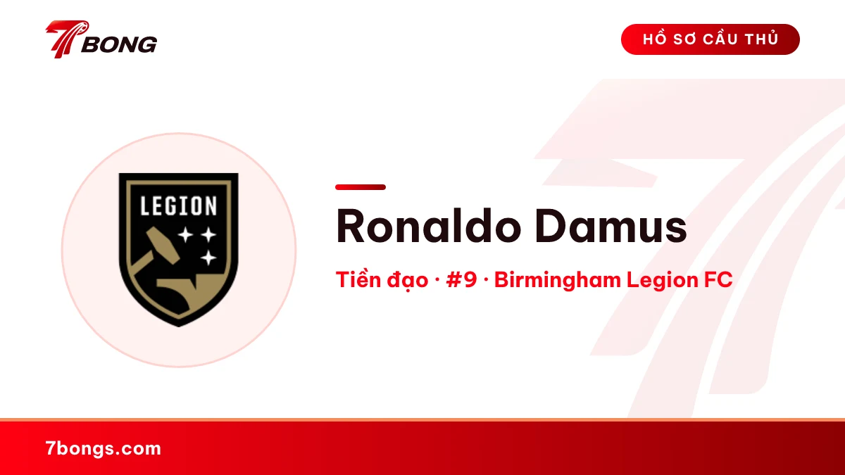 Ronaldo Damus — Birmingham Legion FC